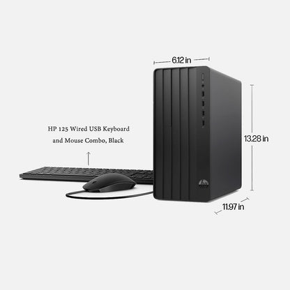 HP Pro Tower 290 G9 Business Desktop Computer, Intel 14-Core i5-13500, 16GB DDR4 RAM, 1TB PCIe SSD, Wi-Fi 6, Bluetooth 5.3, Dual Monitor Support, Windows 11 Pro