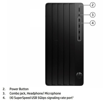 HP Pro Tower 290 G9 Business Desktop Computer, Intel 14-Core i5-13500, 16GB DDR4 RAM, 1TB PCIe SSD, Wi-Fi 6, Bluetooth 5.3, Dual Monitor Support, Windows 11 Pro