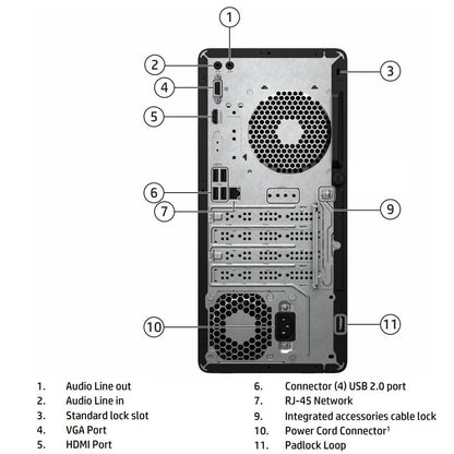 HP Pro Tower 290 G9 Business Desktop Computer, Intel 14-Core i5-13500, 16GB DDR4 RAM, 1TB PCIe SSD, Wi-Fi 6, Bluetooth 5.3, Dual Monitor Support, Windows 11 Pro